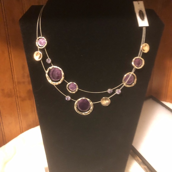 Be Dazzled Necklace and Earring Set-New with tags - Picture 2 of 3